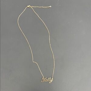 Gold Name Necklace - Kelly